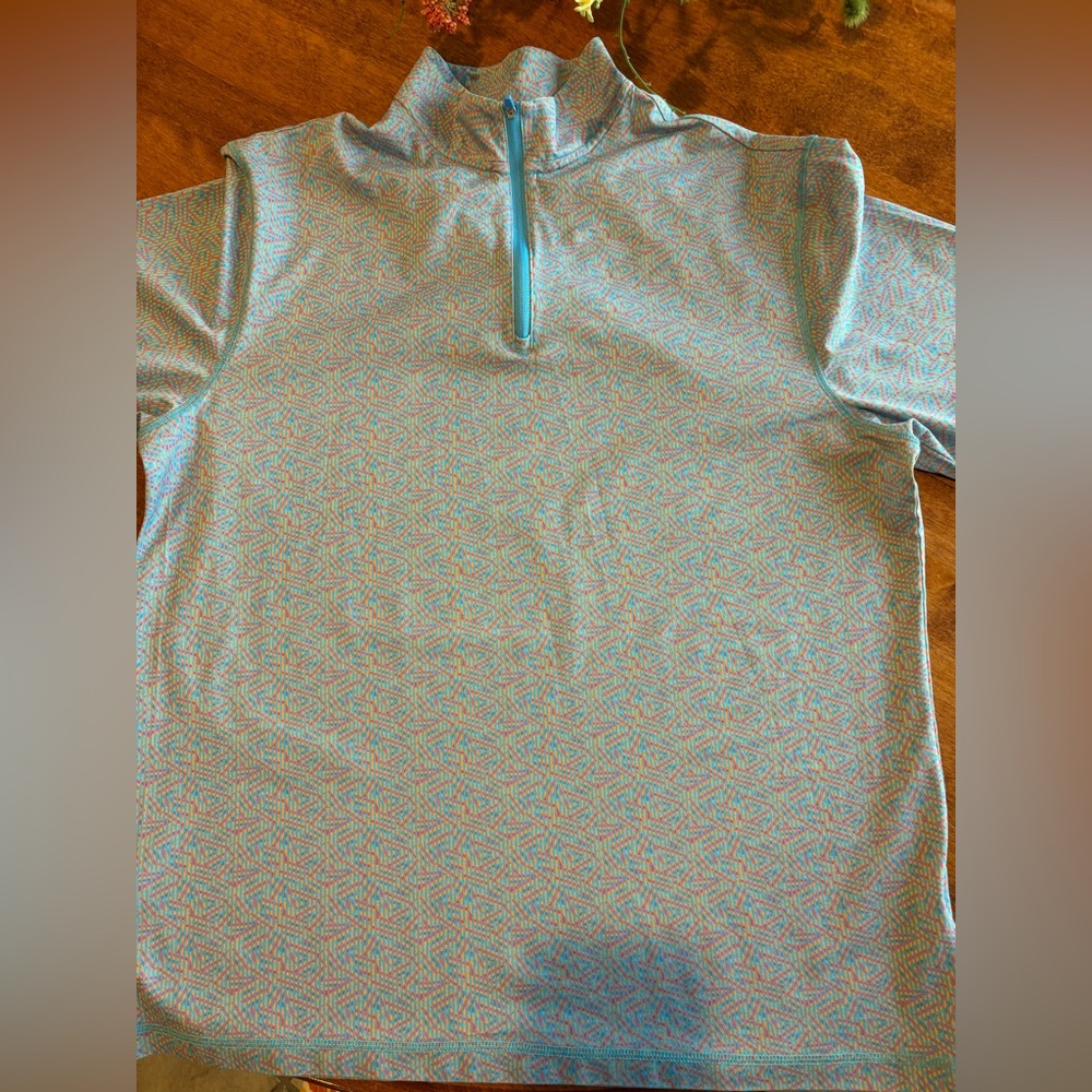 Bugatchi Multicolor Geometric Pullover - image 1